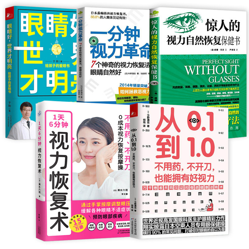 0不用药不开刀也能拥有好视力视力自然恢复近视治疗恢复保护视力健康