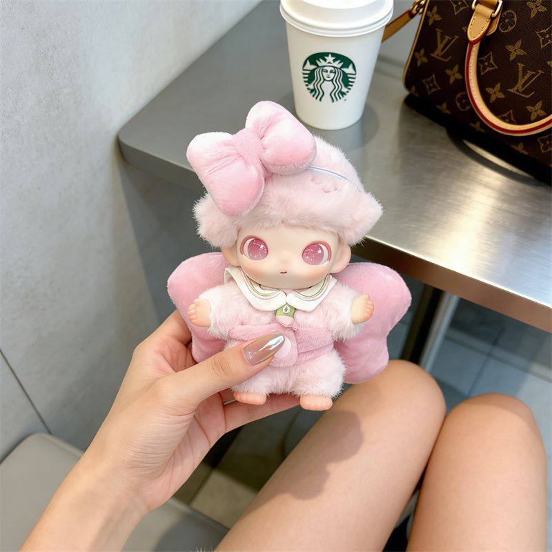 Dimoo新生日记娃衣潮玩公仔替换装dimoo衣服粉蝴蝶结娃衣可爱超萌,模玩/动漫/周边/娃圈三坑/桌游,潮玩娃衣,淘宝优惠券,粉丝福利购,淘宝优惠卷