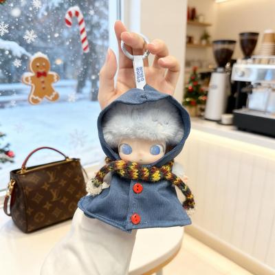 DIMOO娃衣DIMOO新品新生日记娃衣潮玩搪胶公仔衣服换装蓝色魔法袍