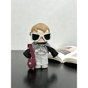 Molly积极入冬baby molly可爱娃衣着替玩偶衣服套装酷酷格子娃衣