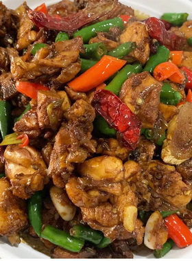 徐州邳州特产辣子鸡黑腿鸡