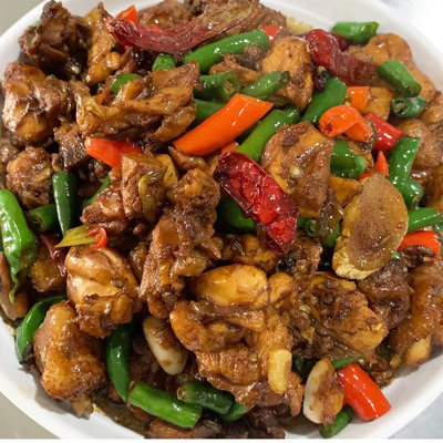 徐州邳州特产辣子鸡黑腿鸡