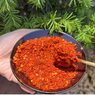 徐州特产邳州特产辣椒面油炸辣椒面散装 一瓶150克