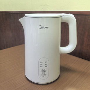 电热水壶烧水壶五段控温恒温电水壶 SH15X301美 Midea 美