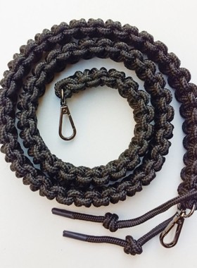 玩物制造 绳肩带包链条Stefan风格手工FAR编织wook斜挎可拆卸裤链