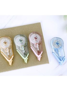 乐普升修正带超薄膜改正带错题纠正带办公学生用轻复古简约修改带