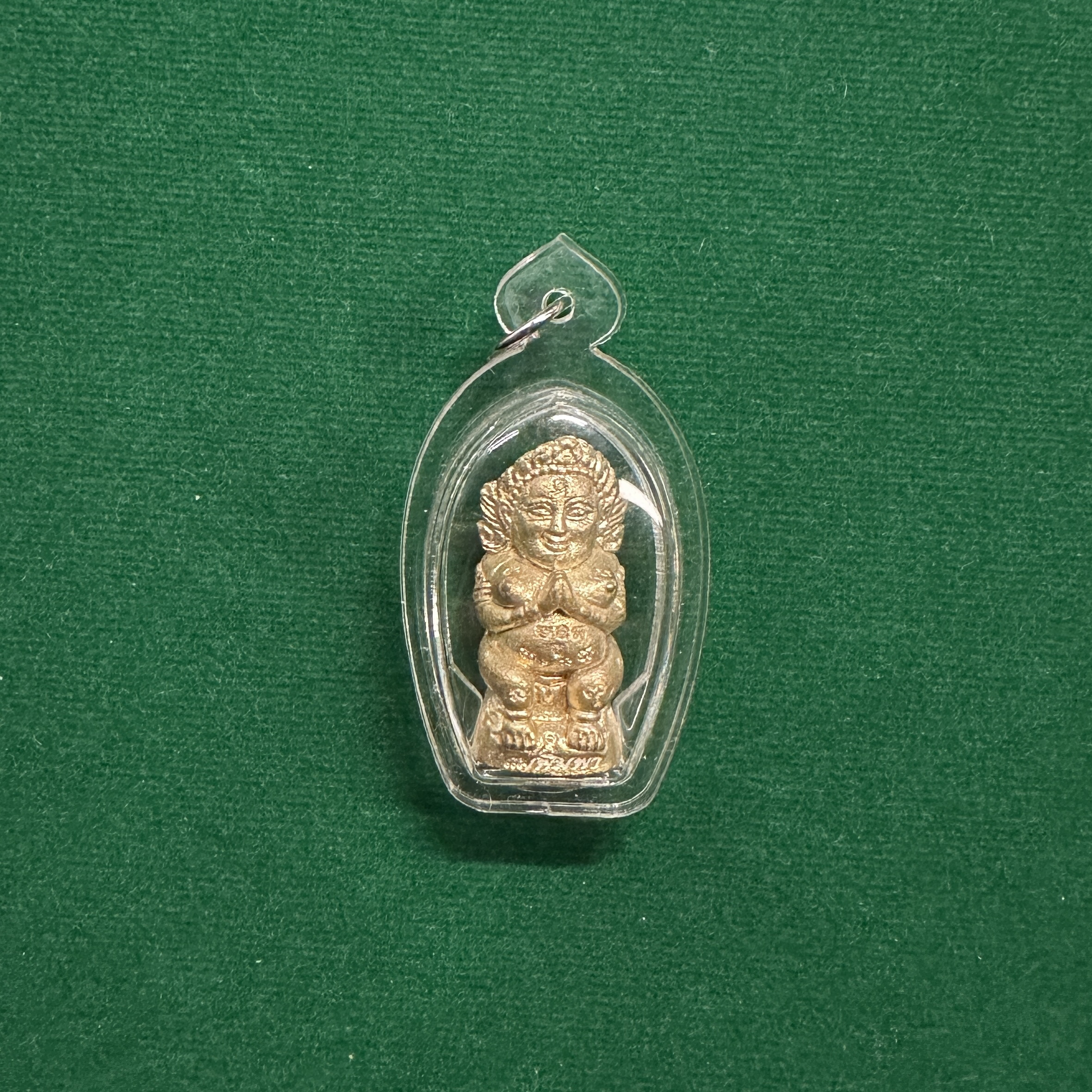 泰式特色正品保证龙婆up早期南平妈妈铜版底部有料亚克力壳