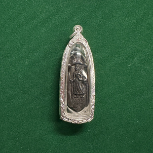 泰式特色正品保证龙婆绝2552西瓦里蜂王力泥制纯银防水壳独立编号