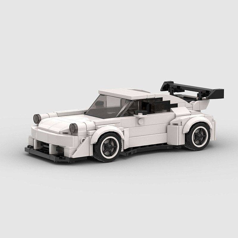 保时捷911GT积木汽车小颗粒