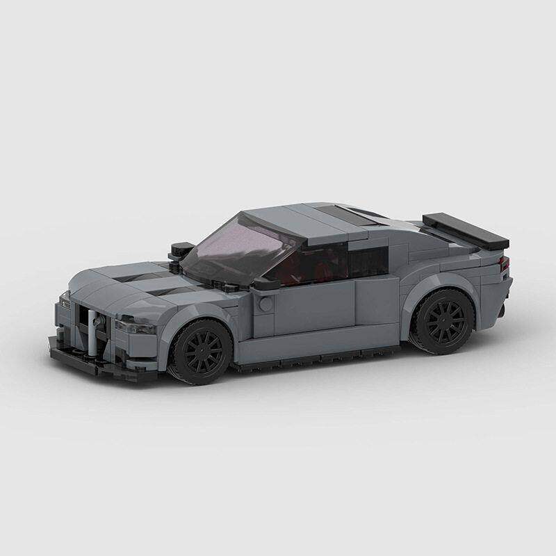 宝马M4赛车跑车moc积木汽车