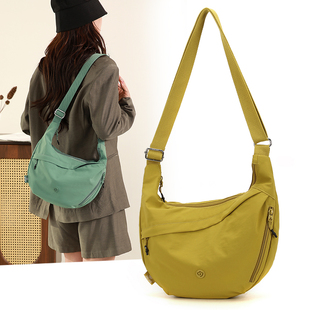 捷朗仕2025新款时尚百搭单肩斜挎包女轻便多口袋通勤托特包手挎包