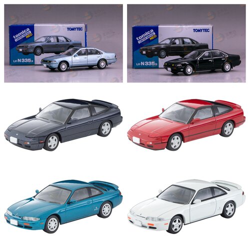 TOMYTEC合金车模型日产SILVIA