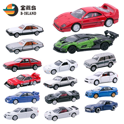 日版多美卡premium黑盒仿真合金