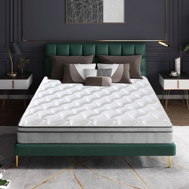 喜盈门寐兰五星酒店独立弹簧床垫黄麻椰棕软硬两用乳胶席梦思4d磁