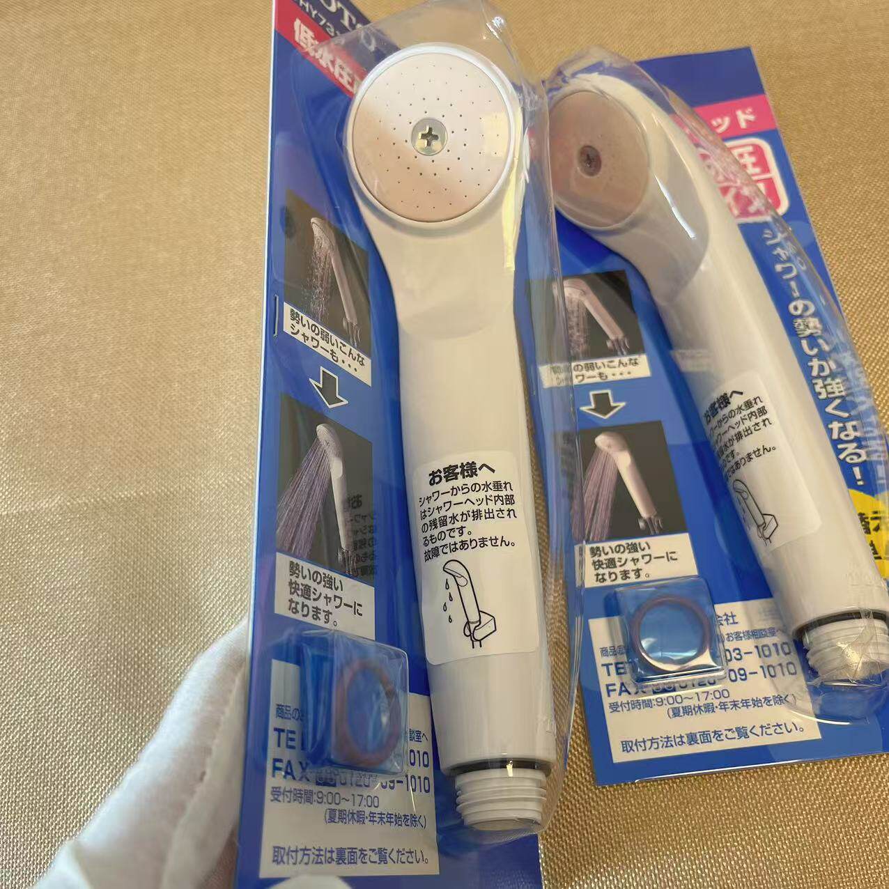 海淘日本进口T增压花洒日本进口低水压淋浴花洒日本TOTO手持花洒