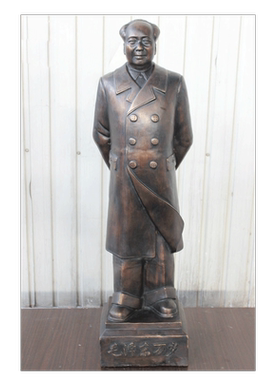 挥手工艺品摆件毛主席铜像