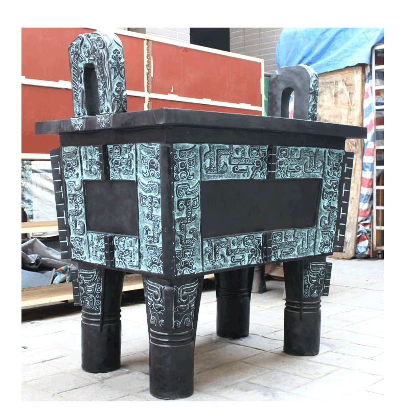 定制宇卓铜器纯铜鼎黄铜鼎青铜鼎摆件铜香炉鼎工艺品摆件