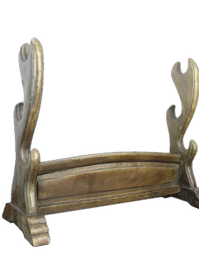 密度板密度板十八般兵器禅杖摆件