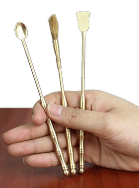 铜器勺子铲子香灰铲香灰勺香道