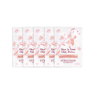 【会员专享】欧舒丹新甜蜜樱花沐浴6ml*3+润肤6ml*3+15元回购券