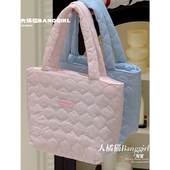 日系可爱少女心包包女韩版 软绵绵质感单肩包大容量通勤手提腋下包