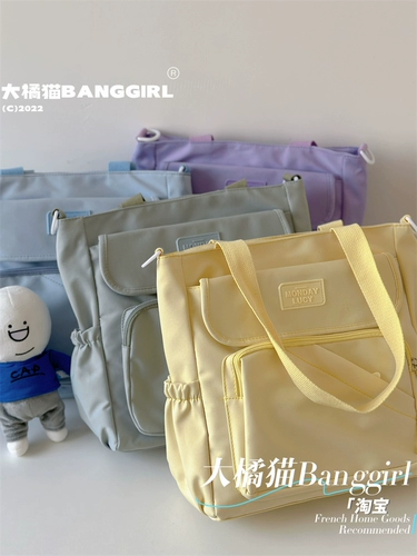 Брендовая универсальная барсетка, вместительная и большая сумка на одно плечо, подходит для студента