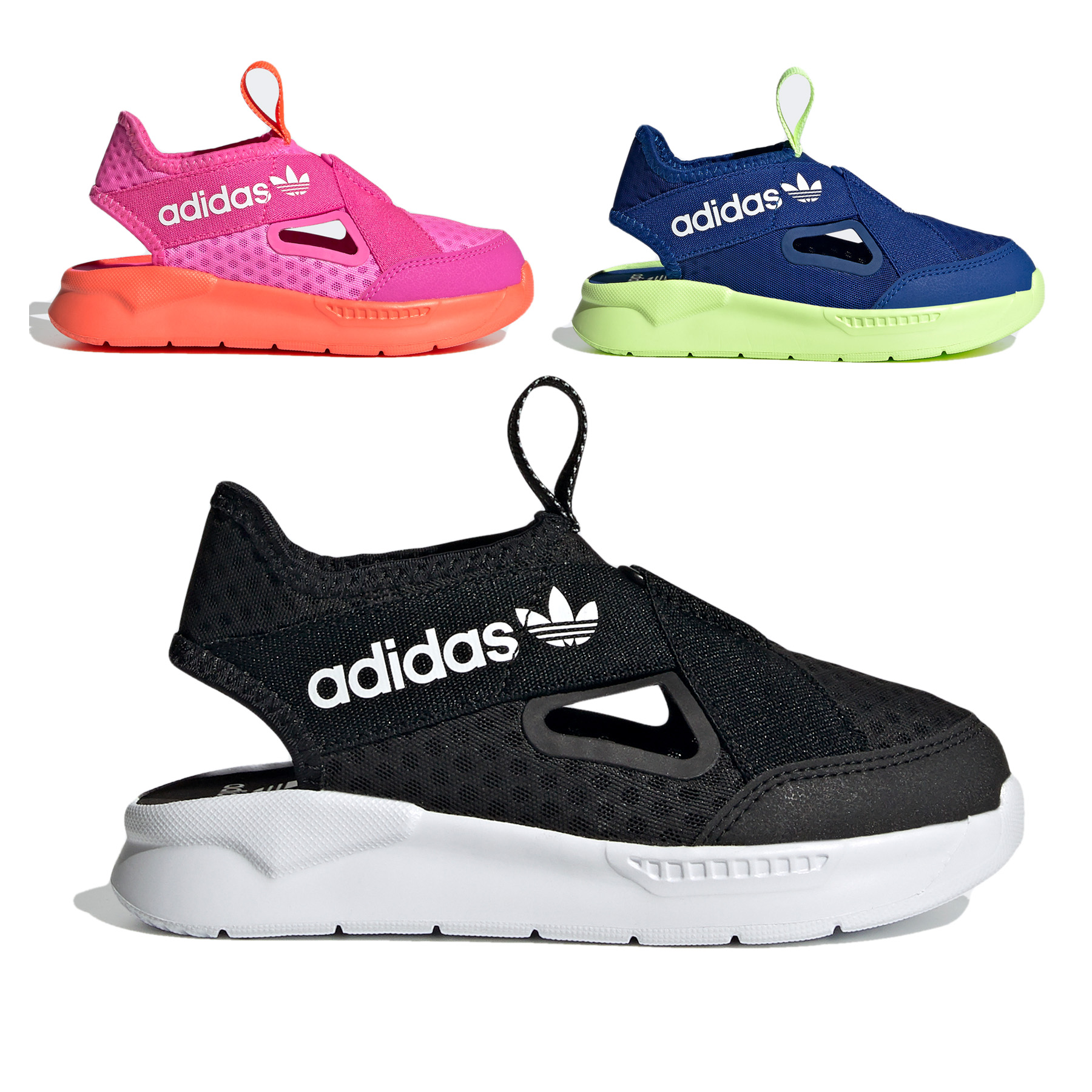 adidas阿迪达斯三叶草网眼儿童鞋