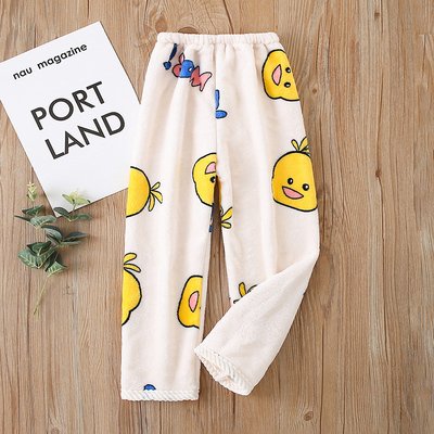 敬雅程茜加绒加厚暖暖裤