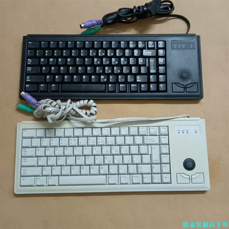 二手原装Cherry樱桃G84-4400 ML轴滚迹球触摸机议价