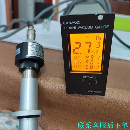 ULVAC爱发科真空计套装GP-1000G，探头WP-01，议价