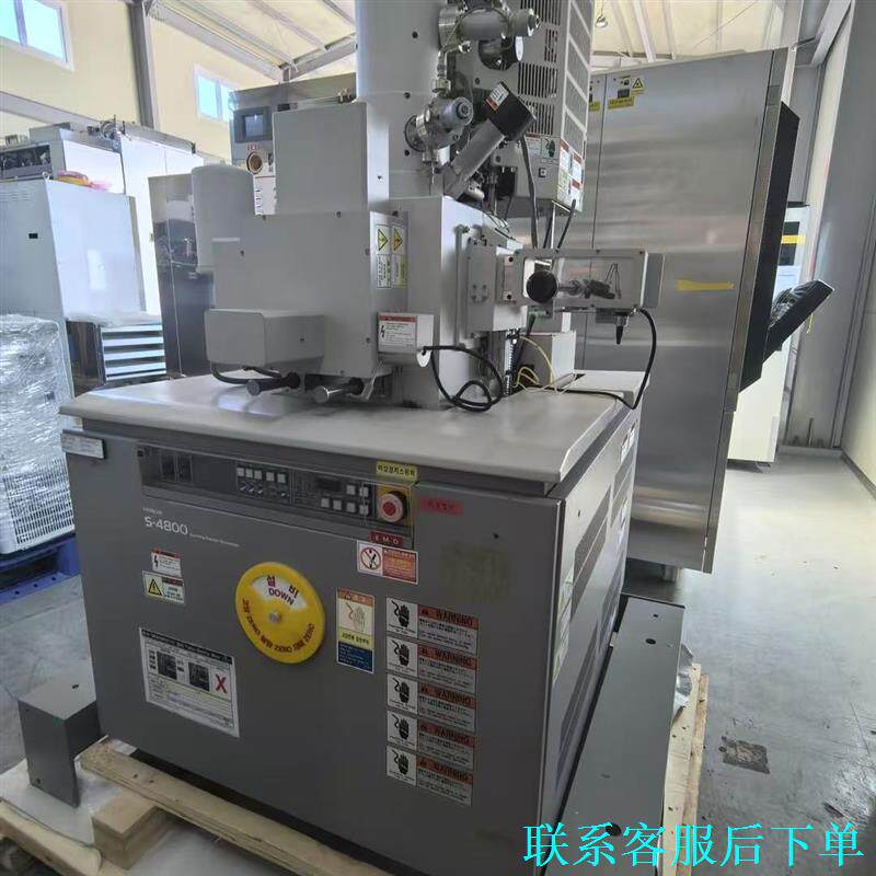 日立S-4800扫描电子显微镜 带EDS能谱仪，机器成色新，议价