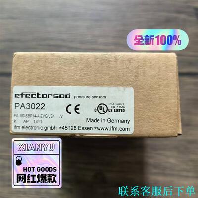 全新原装正品 IFM易福门 PA3022 压力传感器 实物拍议价