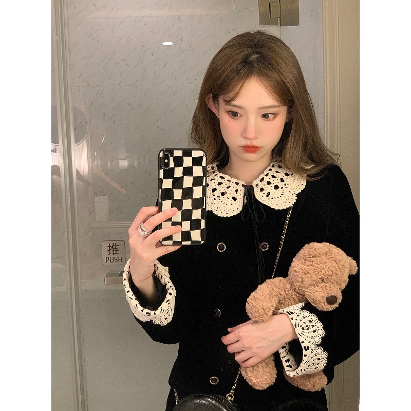 富家千金甜美私服小香风穿搭套装