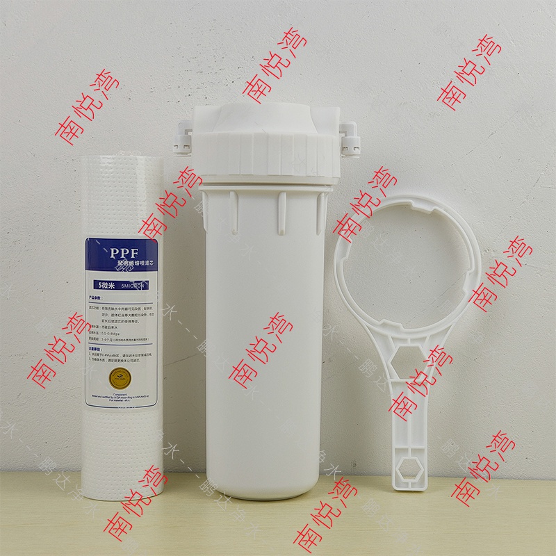 适用斯隆纯水机冰河世纪溢爱净水机净水器前置过滤器加厚滤瓶
