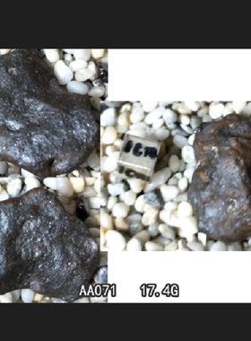 天然黑陨石原石光工男女吊坠项链