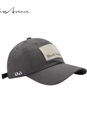 【正品现货】Bure Avenue春夏字母布标棒球帽子防晒鸭舌帽男女潮