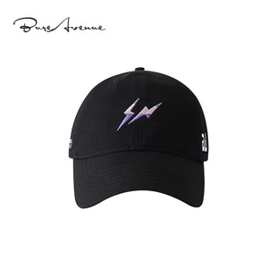 【正品现货】Bure Avenue闪电刺绣鸭舌帽子时尚百搭棒球帽男女潮