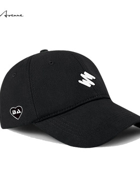 Bure Avenue棒球帽加深软顶帽网红百搭鸭舌帽男宽帽檐显脸小防晒