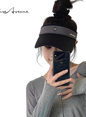 【正品现货】Bure Avenue户外防紫外线遮阳帽运动跑步吸汗空顶帽