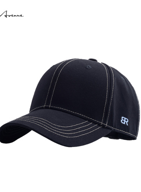 Bure Avenue棒球帽潮流时尚硬顶棒球帽大头围鸭舌帽夏季遮阳帽子
