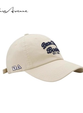 【正品现货】Bure Avenue春夏字母刺绣棒球帽子遮阳鸭舌帽男女潮