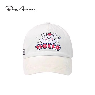 【正品现货】Bure Avenue小狗印花鸭舌帽子休闲百搭棒球帽男女潮