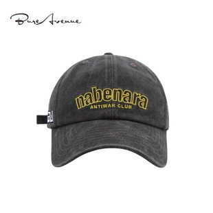 【官方正品】Bure Avenue水洗遮阳棒球帽子春夏季字母鸭舌帽男女