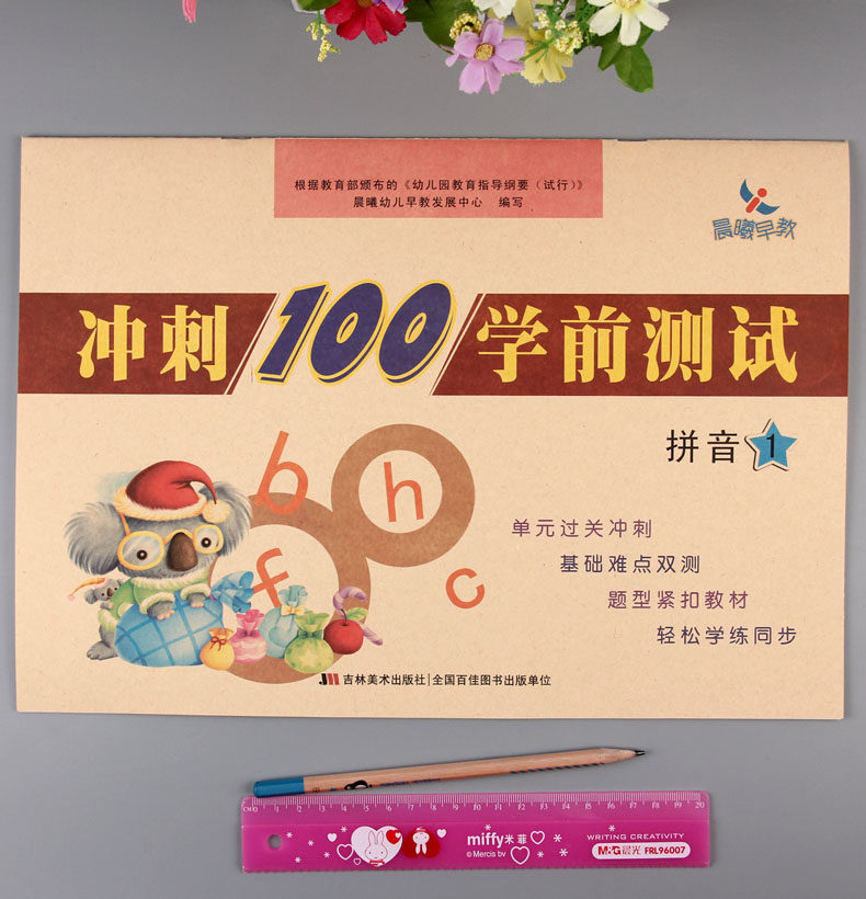 测试卷 幼小衔接入学准备拼音试卷3-6岁儿童学汉语拼音题幼升小学一