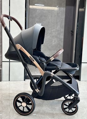 newber纽贝尔婴儿车可坐躺高景观新生儿宝宝儿童折叠护脊避震推车