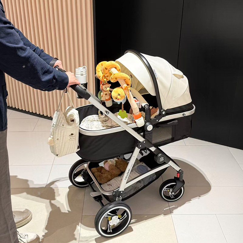 newber婴儿推车可坐躺0到3岁婴幼儿轻便折叠高景观新生宝宝