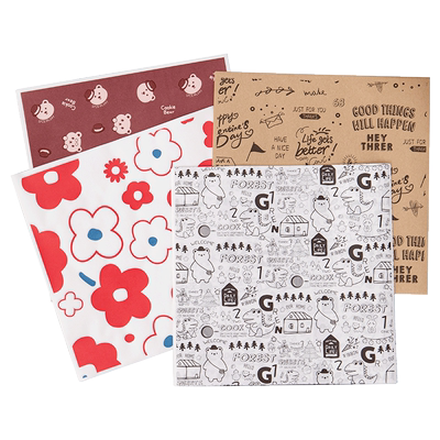 包装纸，餐盘纸原创图案设计