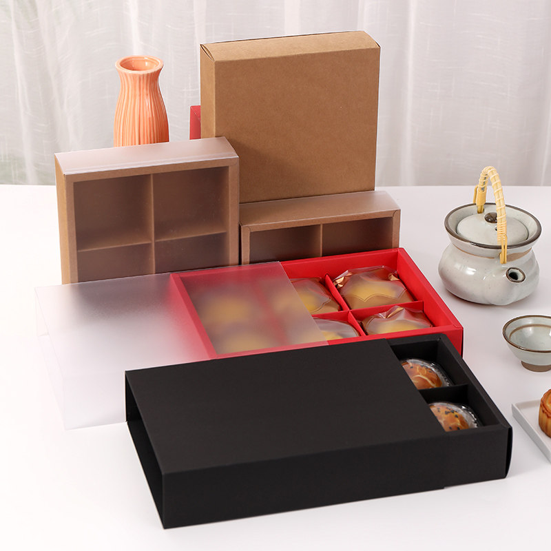 中秋月饼包装空盒63-80g蛋黄酥礼盒西点盒蛋糕糕点盒雪媚娘纸盒