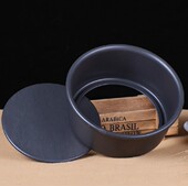 黑色加厚活底蛋糕模 涂层烘培不沾圆形蛋糕模