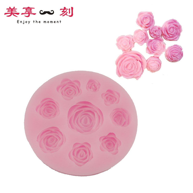 diy立体玫瑰花硅胶硅胶模具